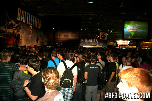 Battlefield 3 - Лучший на GamesCom 2011 и фотоотчет